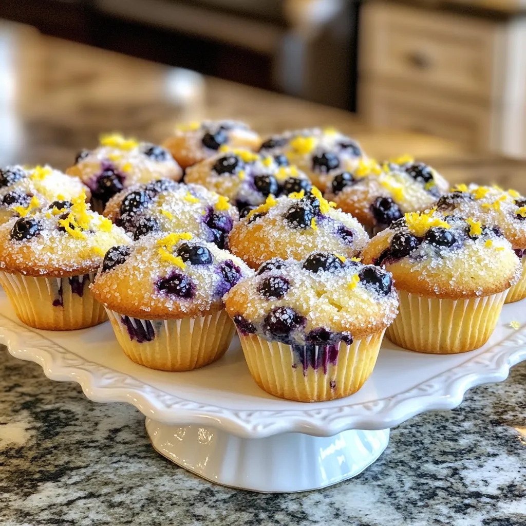 Blueberry Lemon Muffins Flavorful and Easy Recipe