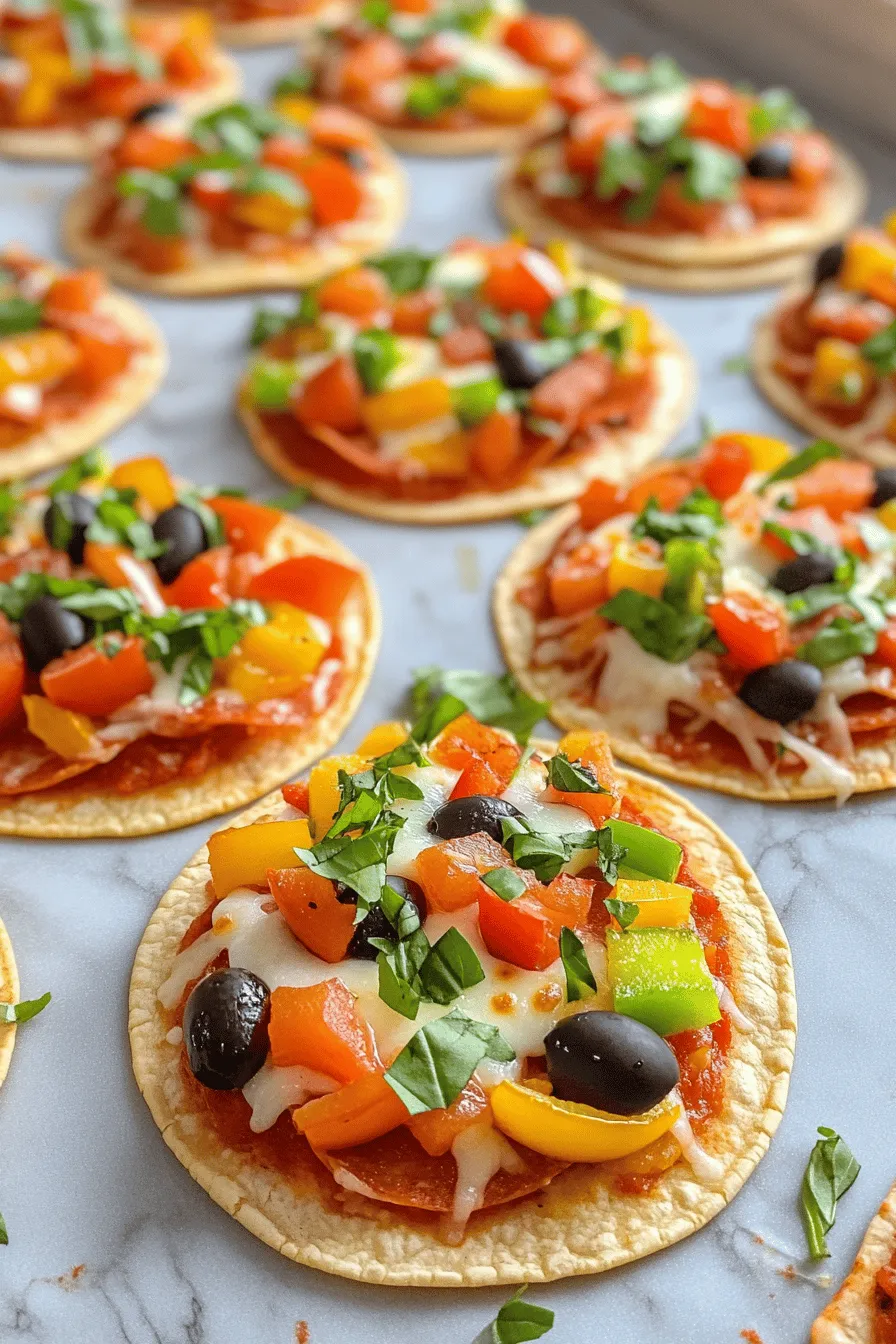 Tortilla Pizzas Fiesta: A Delicious Twist on Tradition
