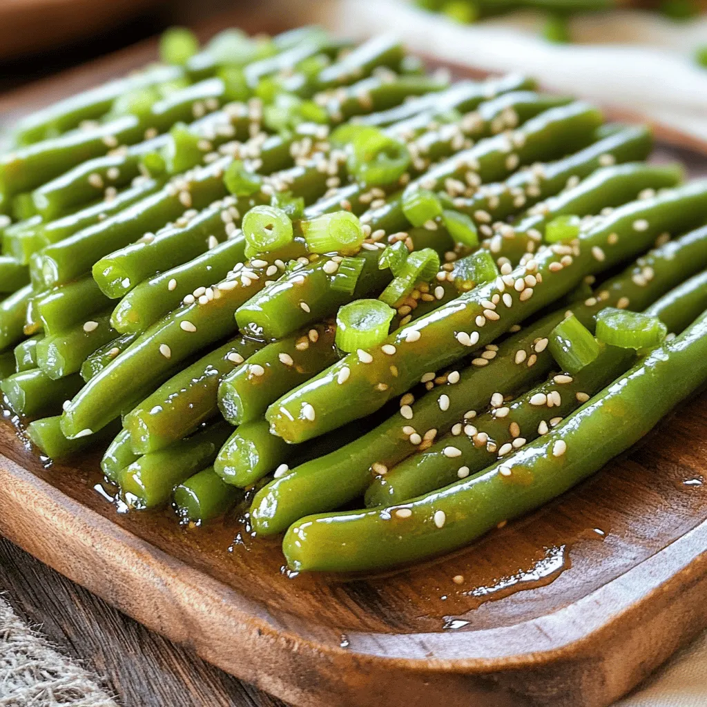 Honey Garlic Green Beans Simple and Flavorful Side