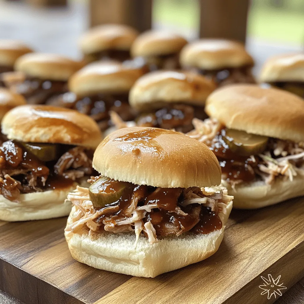 Sticky BBQ Pork Sliders: An Irresistible Delight for Any Gathering