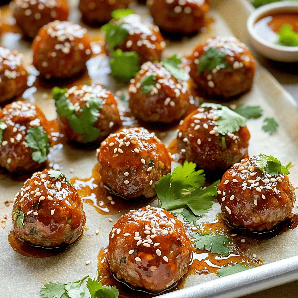 Spicy Korean BBQ Meatballs Flavorful and Simple Dish