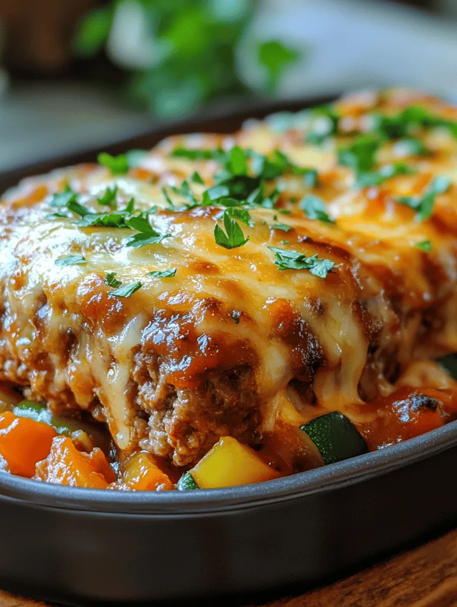 Cheesy Loaded Meatloaf Casserole with Vegetables: A Comforting Family Favorite