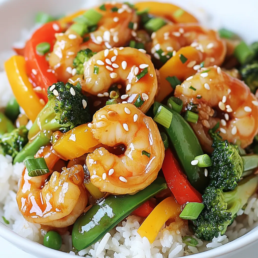 Teriyaki Shrimp Stir Fry Flavorful Quick Dinner Delight