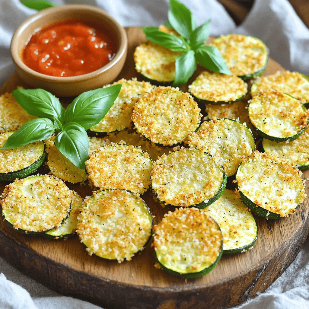 Air Fryer Zucchini Parmesan Chips Crispy Snack Delight