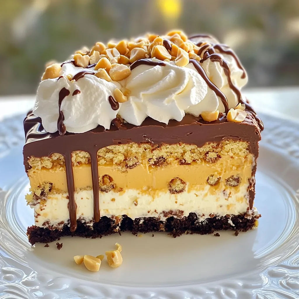 Chocolate Peanut Butter Poke Cake Simple and Tasty
