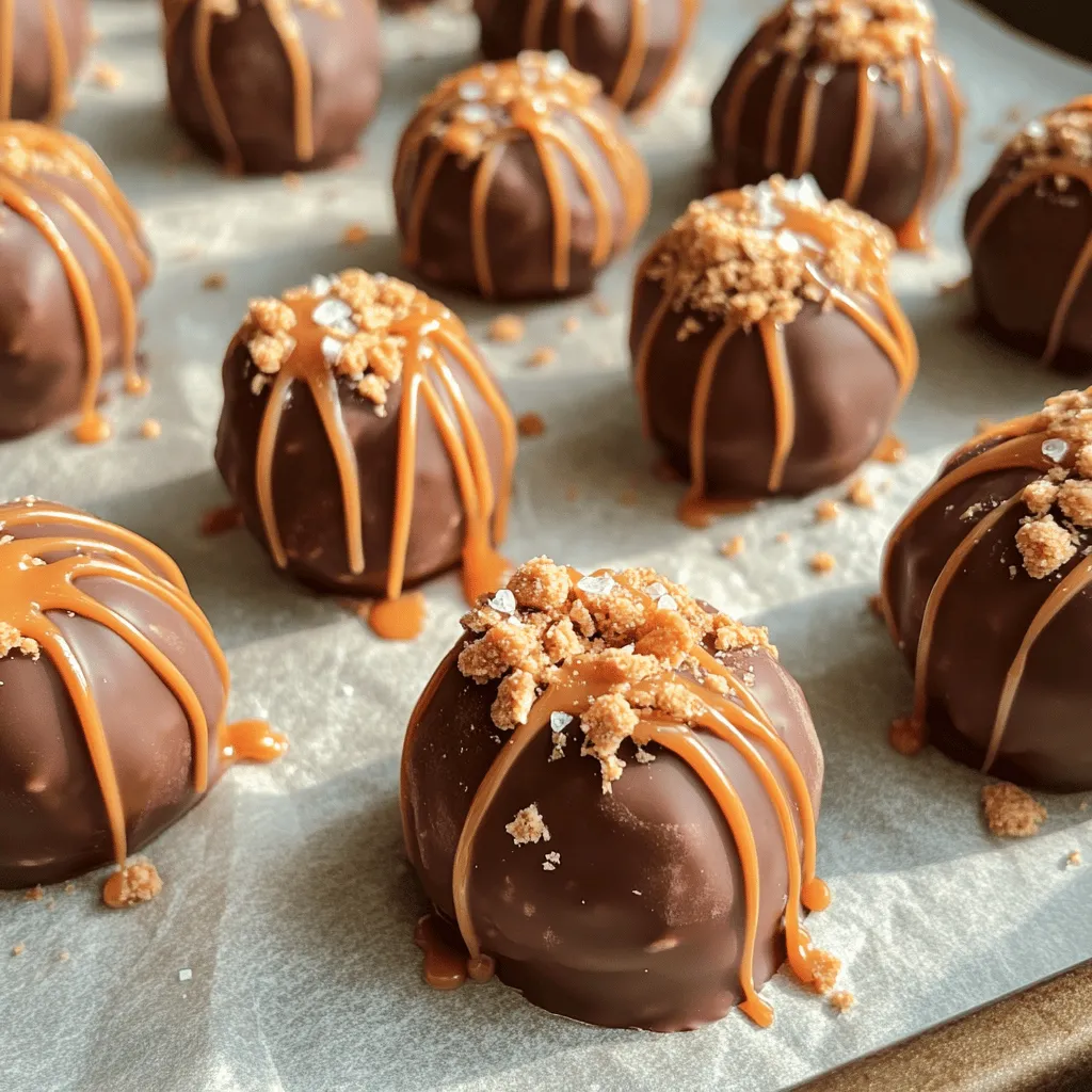 No Bake Caramel Crunch Butterfinger Truffles Recipe