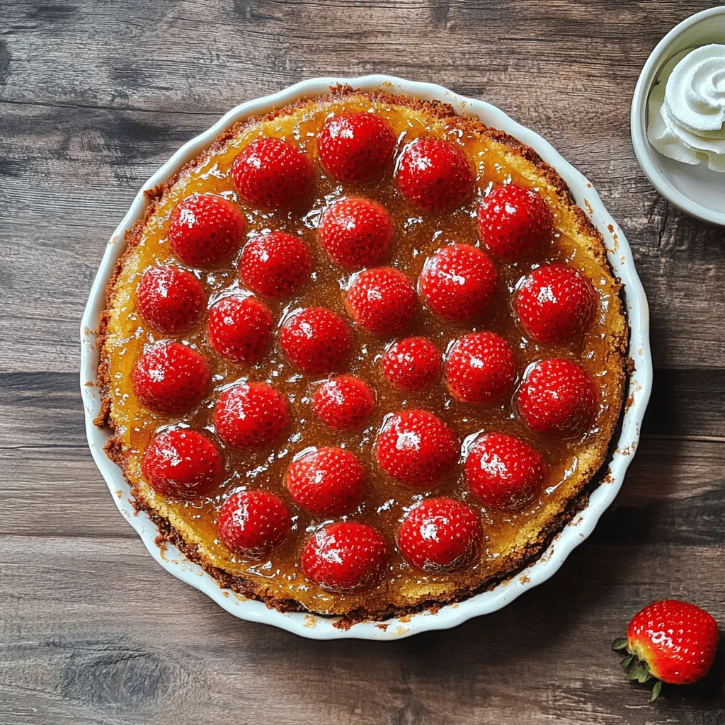 Strawberry Upside-Down Cake Recipe: A Delicious Twist on a Classic Dessert