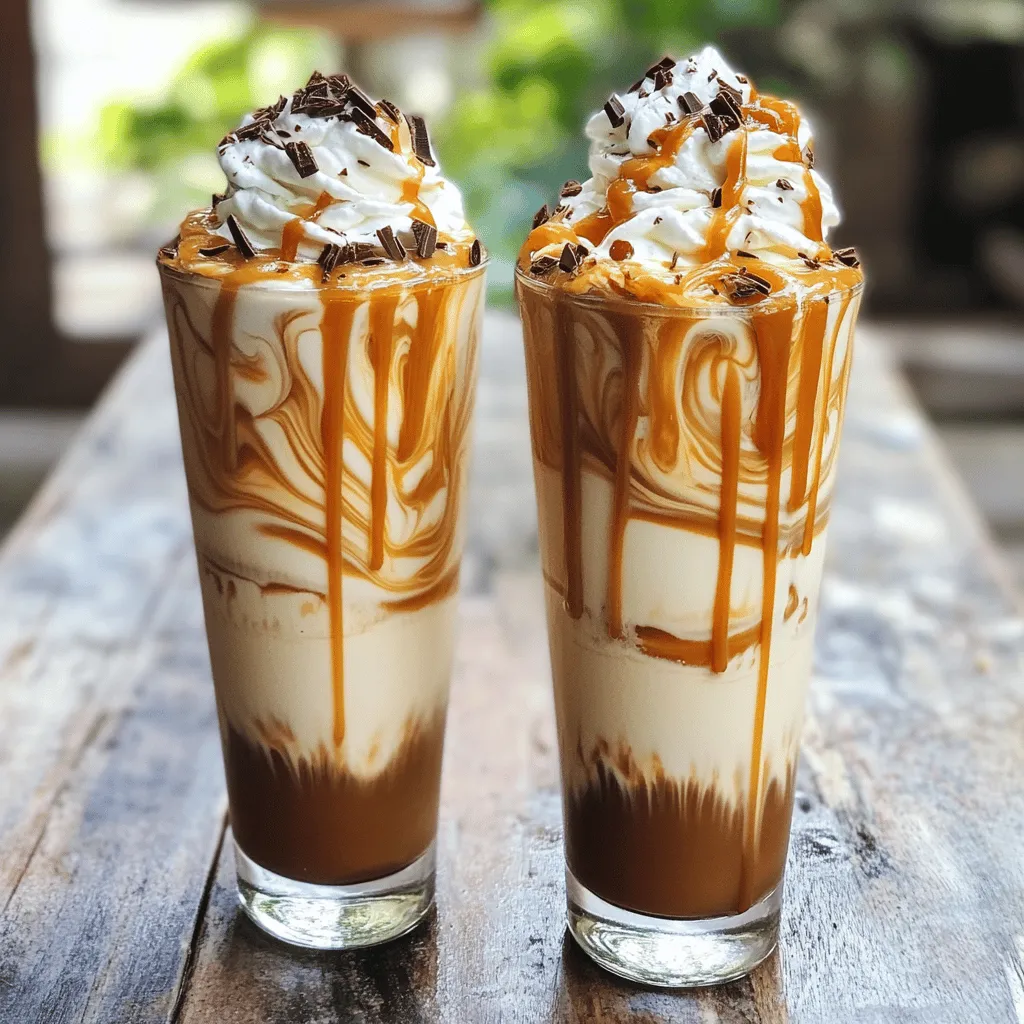 Dulce de Leche Coffee Milkshake Recipe