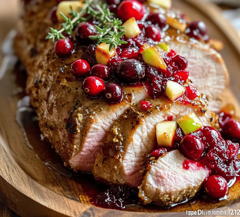 If you’re looking for a dish that beautifully marries the savory notes of tender pork with the tart sweetness of cranberries and apples, then the Cranberry Apple Pork Tenderloin is a must-try. This delightful recipe not only showcases the best of seasonal ingredients but also emphasizes the rich flavors and textures that can elevate your family meals and gatherings. Each bite delivers a harmonious blend of savory and sweet that tantalizes the palate, making it perfect for both weeknight dinners and festive occasions.