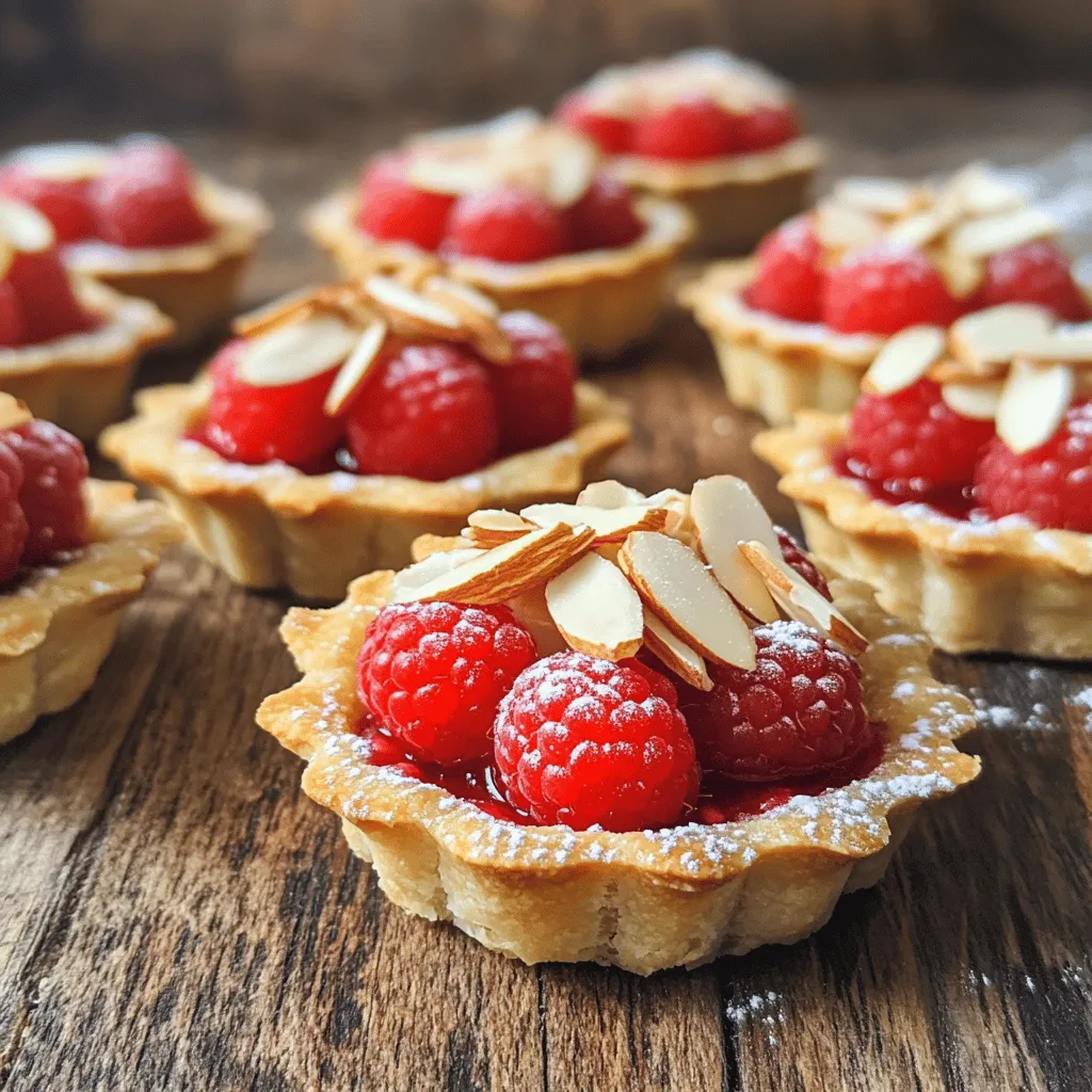 Mini Raspberry Almond Tarts Recipe