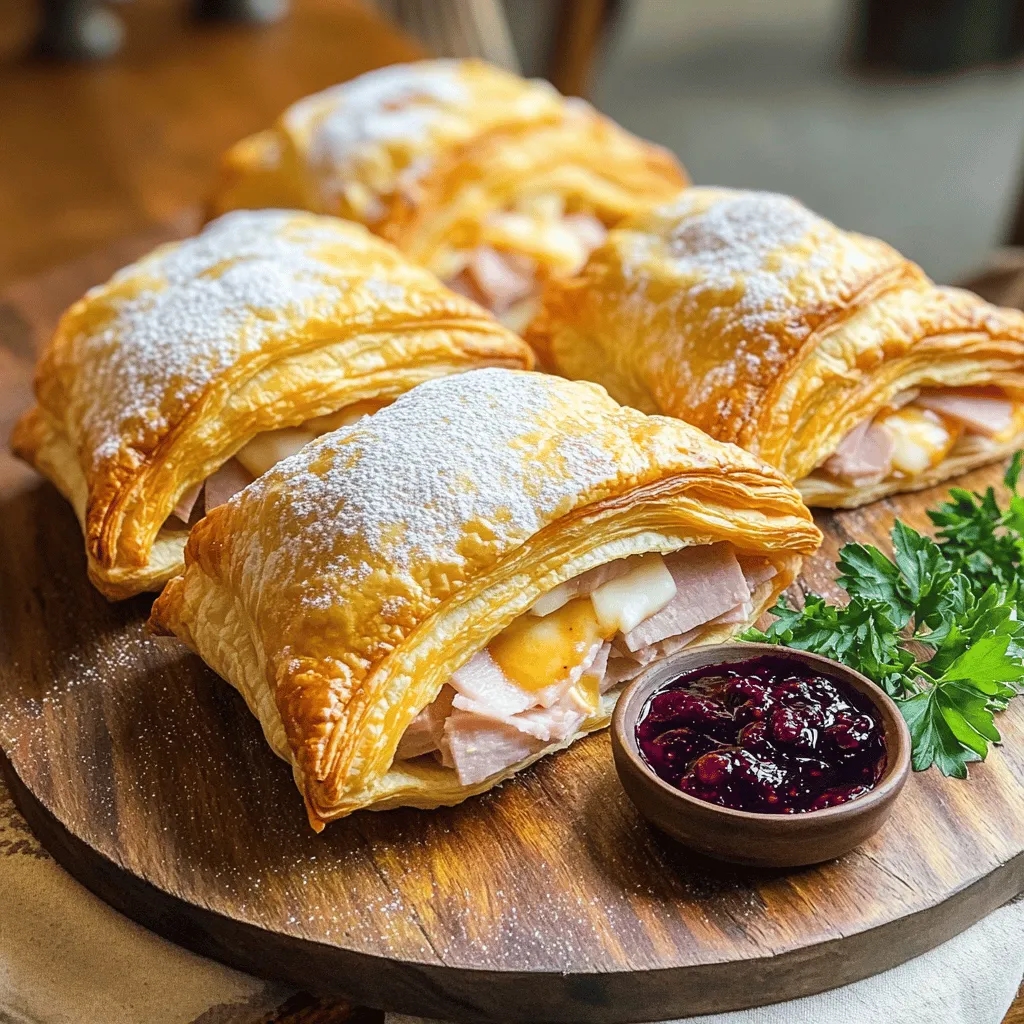 Monte Cristo Puff Pastry Delight