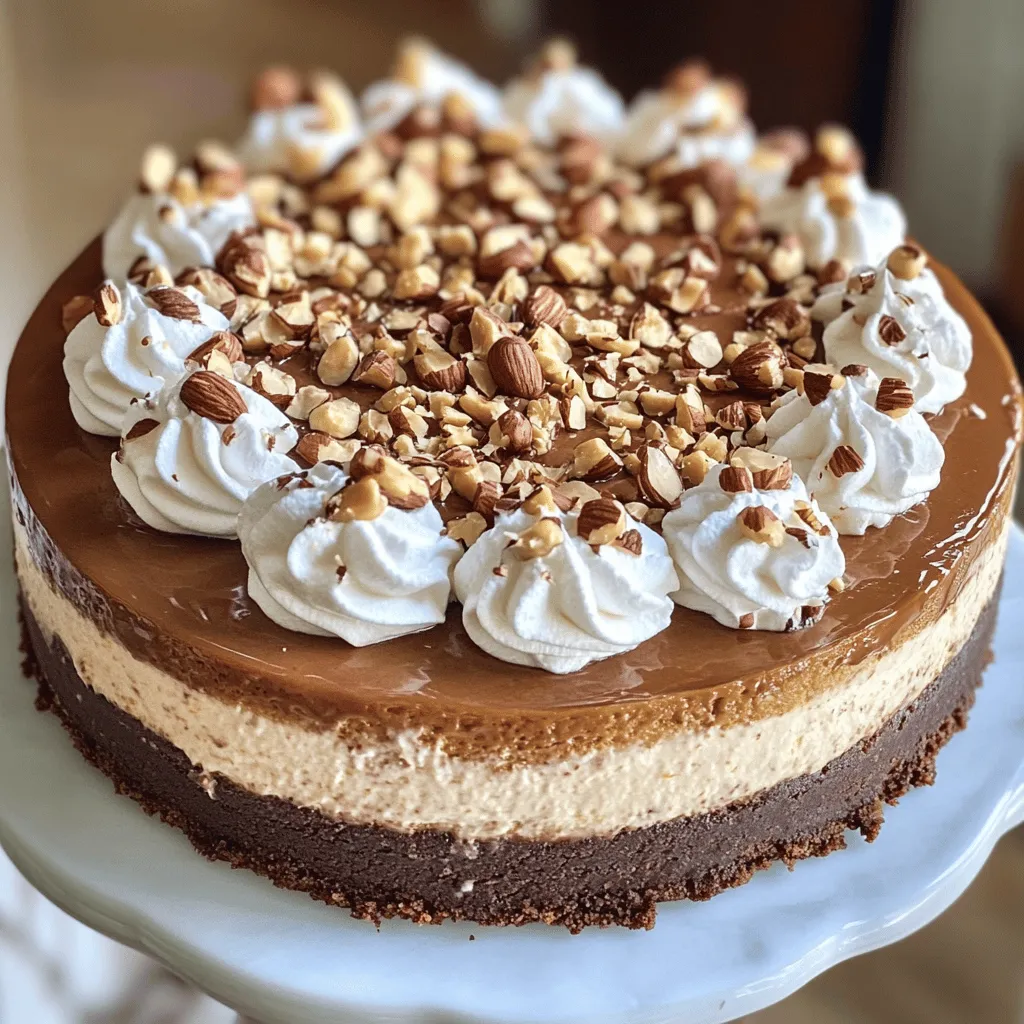 Mocha Hazelnut Cheesecake Irresistible Dessert Delight