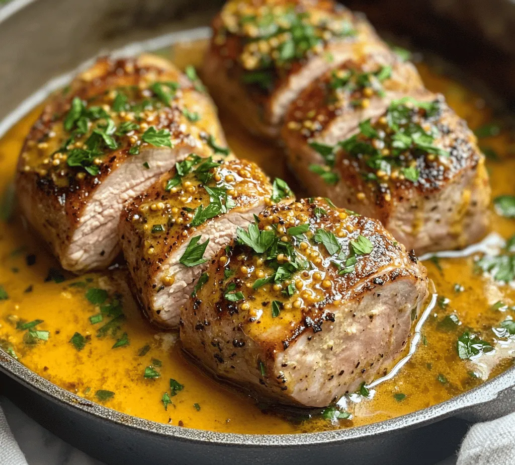 In the realm of culinary delights, few dishes can compete with the succulent flavors of pork tenderloin, especially when enhanced by a zesty mustard sauce. This savory recipe not only promises a mouthwatering experience but also provides a nutritious option for family dinners or gatherings. With a harmonious blend of Dijon and whole-grain mustard, fresh herbs, and a hint of sweetness from honey, this dish is sure to impress both your palate and your guests.