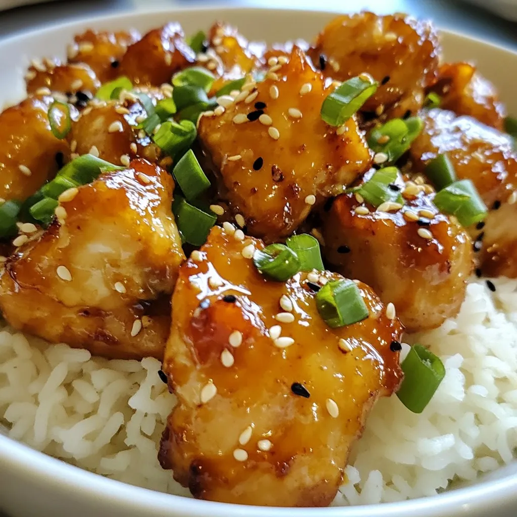 Honey Garlic Sesame Chicken Flavorful Dinner Delight
