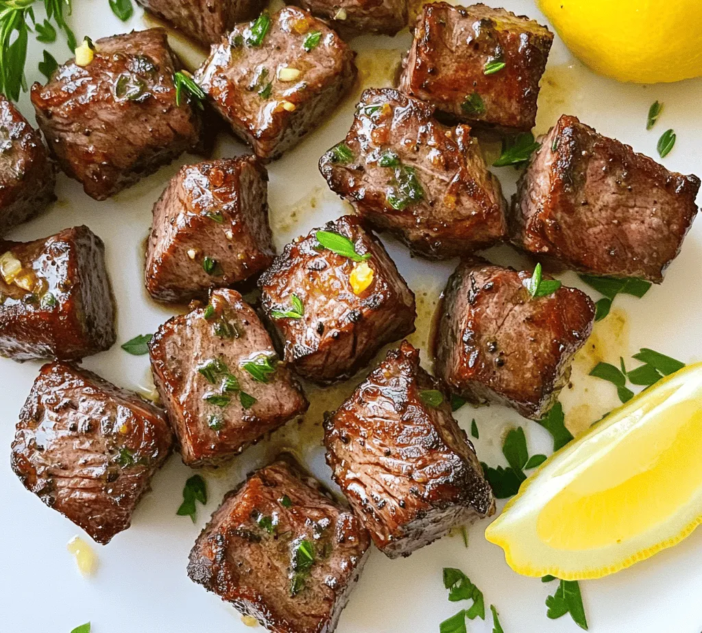 Sirloin steak is a popular cut of beef, known for its rich flavor and tenderness. It comes from the rear back portion of the cow and offers a perfect balance of taste and texture that makes it an ideal choice for steak bites. The flavor profile of sirloin steak is robust yet not overwhelmingly strong, allowing it to absorb the flavors of marinades and seasonings beautifully.