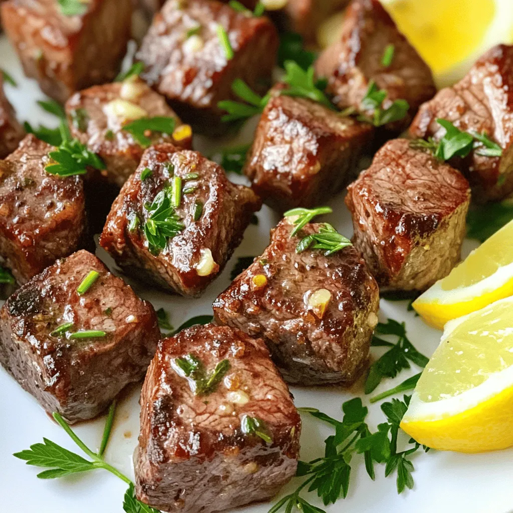 Air Fryer Garlic Butter Steak Bites: A Flavorful Delight