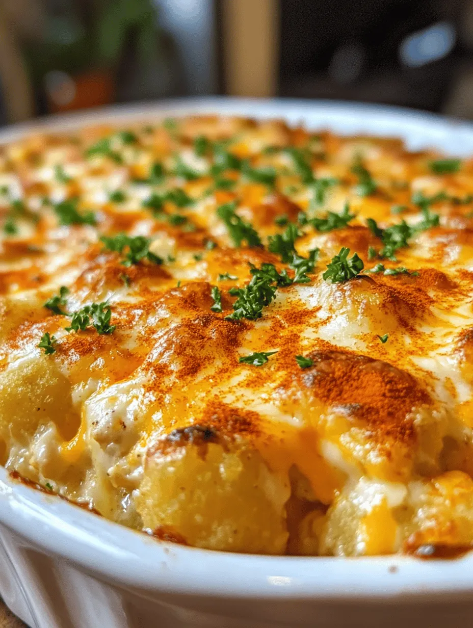 Discovering the Cheesy Chicken Tater Tot Delight