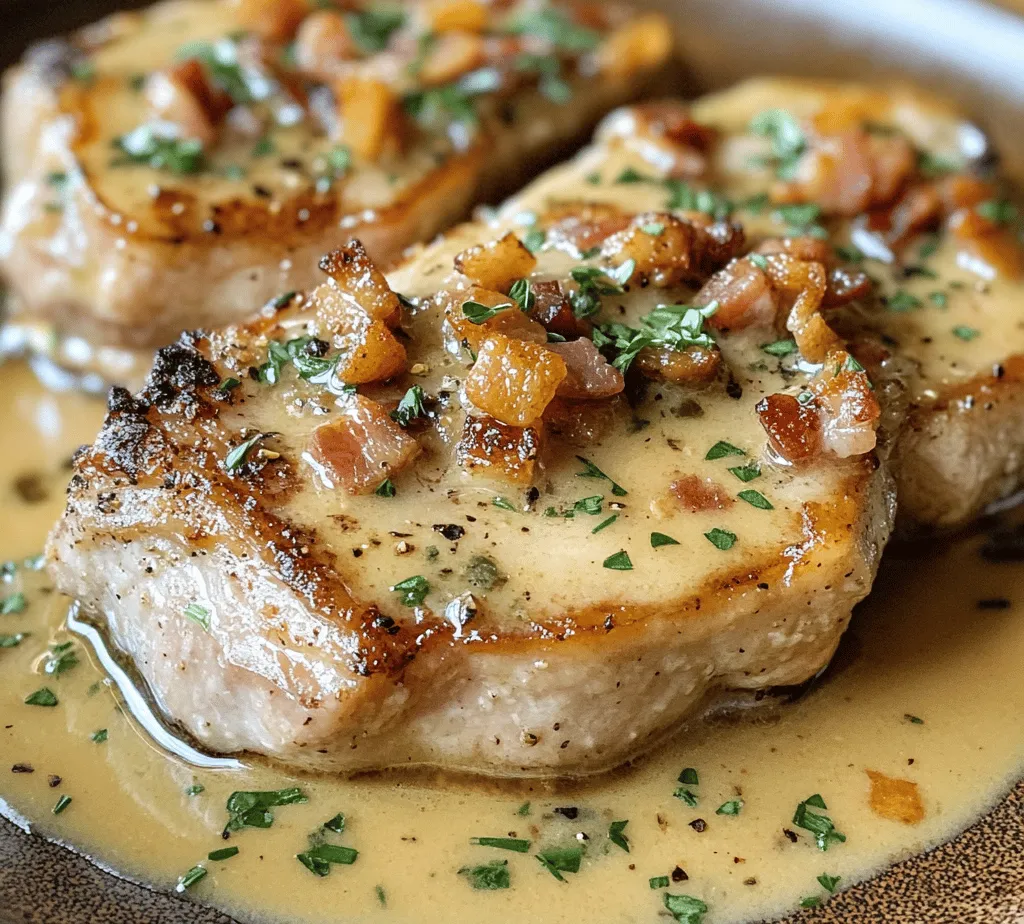 When it comes to creating a memorable meal, few dishes can rival the classic allure of pork chops. They are a versatile choice, equally at home on a weeknight dinner table or a festive occasion. But when you elevate them with a rich, creamy bacon pan sauce, you transform a simple dish into a culinary masterpiece that’s bursting with flavor. In this article, we will guide you through the delectable recipe for Pork Chops with Creamy Bacon Pan Sauce. We’ll explore the essential ingredients, their roles in enhancing the dish, and provide you with detailed step-by-step instructions to ensure your success in the kitchen.