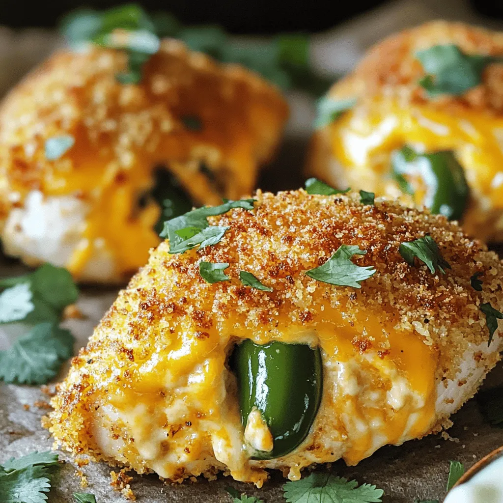 Air Fryer Jalapeño Popper Stuffed Chicken Delight