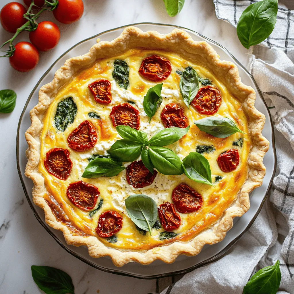 Ricotta Spinach Quiche Recipe