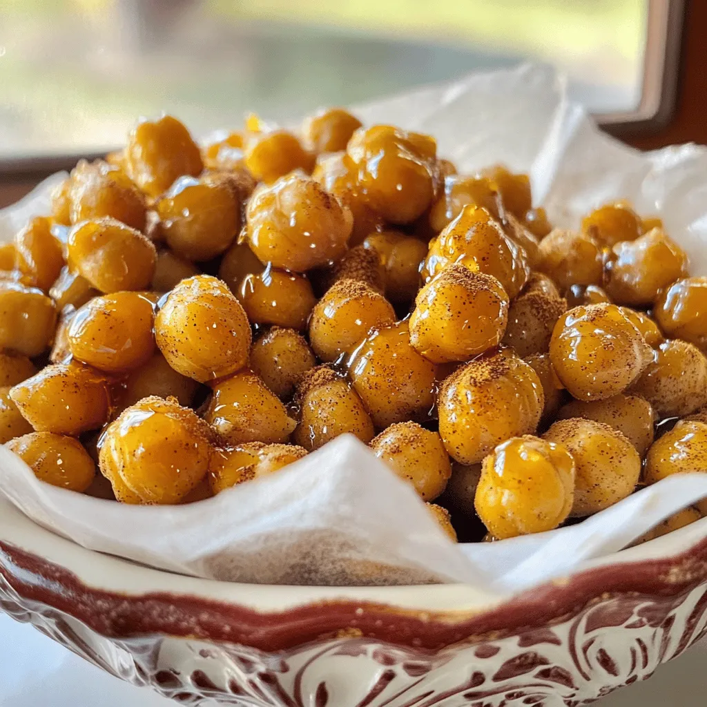 Pumpkin Spice Roasted Chickpeas Crunchy and Flavorful
