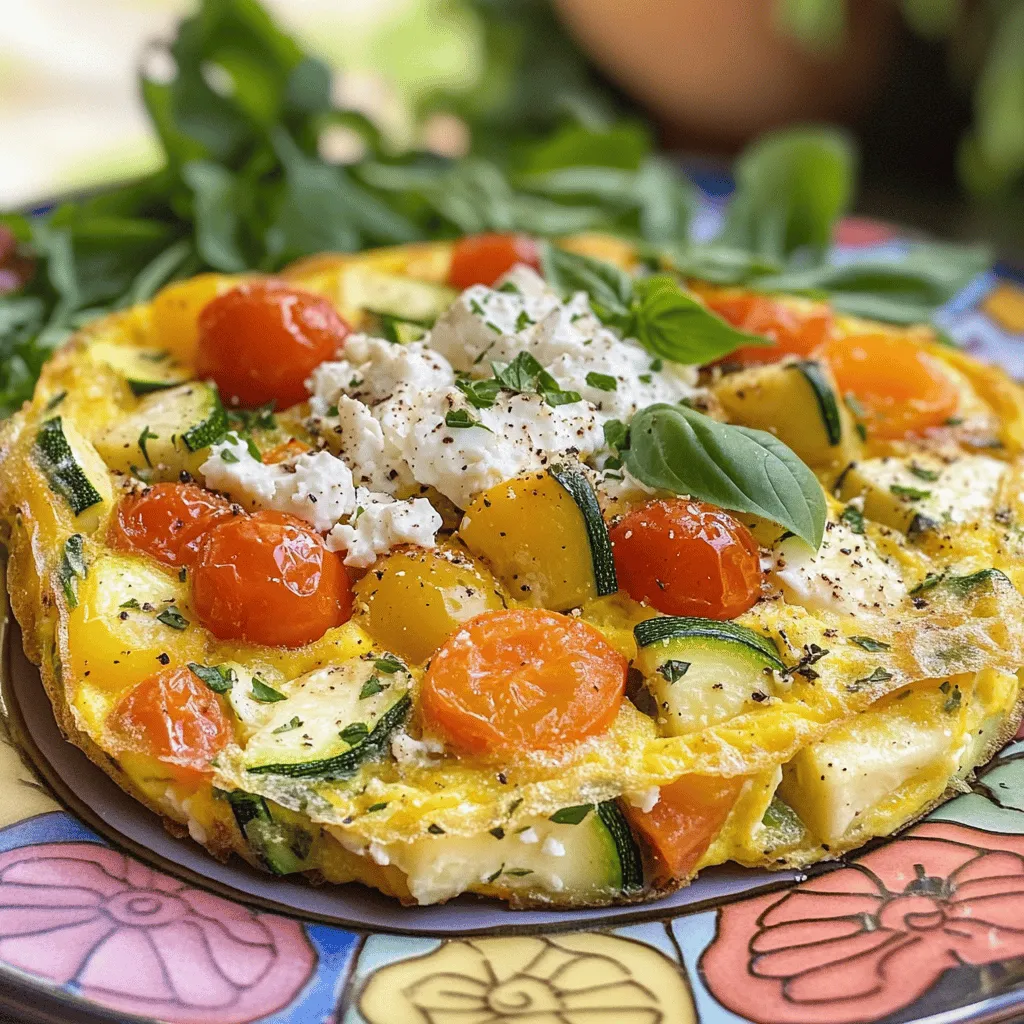 Savory Vegetable Frittata Quick and Easy Recipe