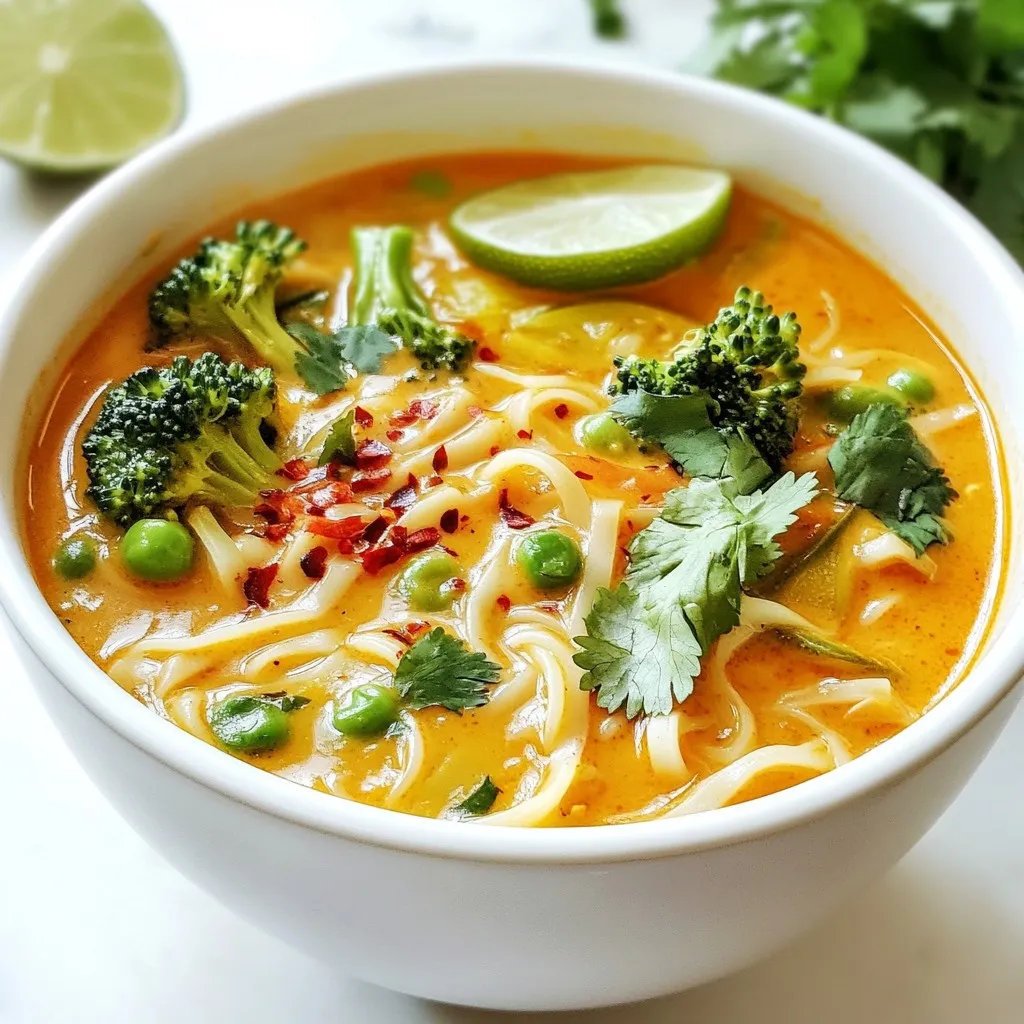 Spicy Thai Curry Noodle Soup Bold and Flavorful Recipe
