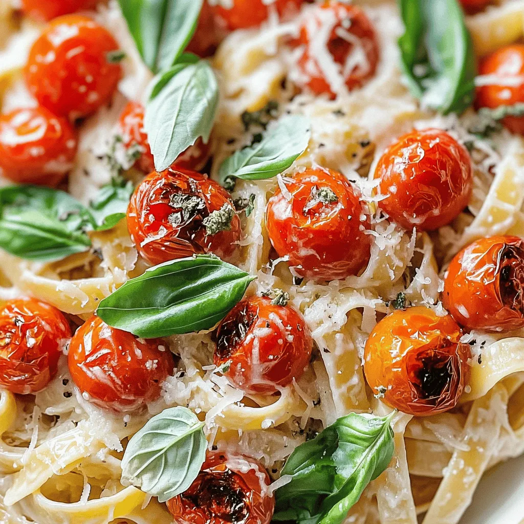To make creamy roasted tomato pasta, you need to gather the right ingredients. Key items include ripe cherry tomatoes, garlic, olive oil, salt, pepper, oregano, heavy cream, Parmesan cheese, and pasta. These ingredients blend well to create a delicious dish.