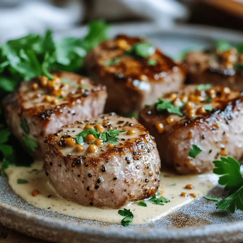 Pork Tenderloin with Creamy Mustard Sauce: A Culinary Delight
