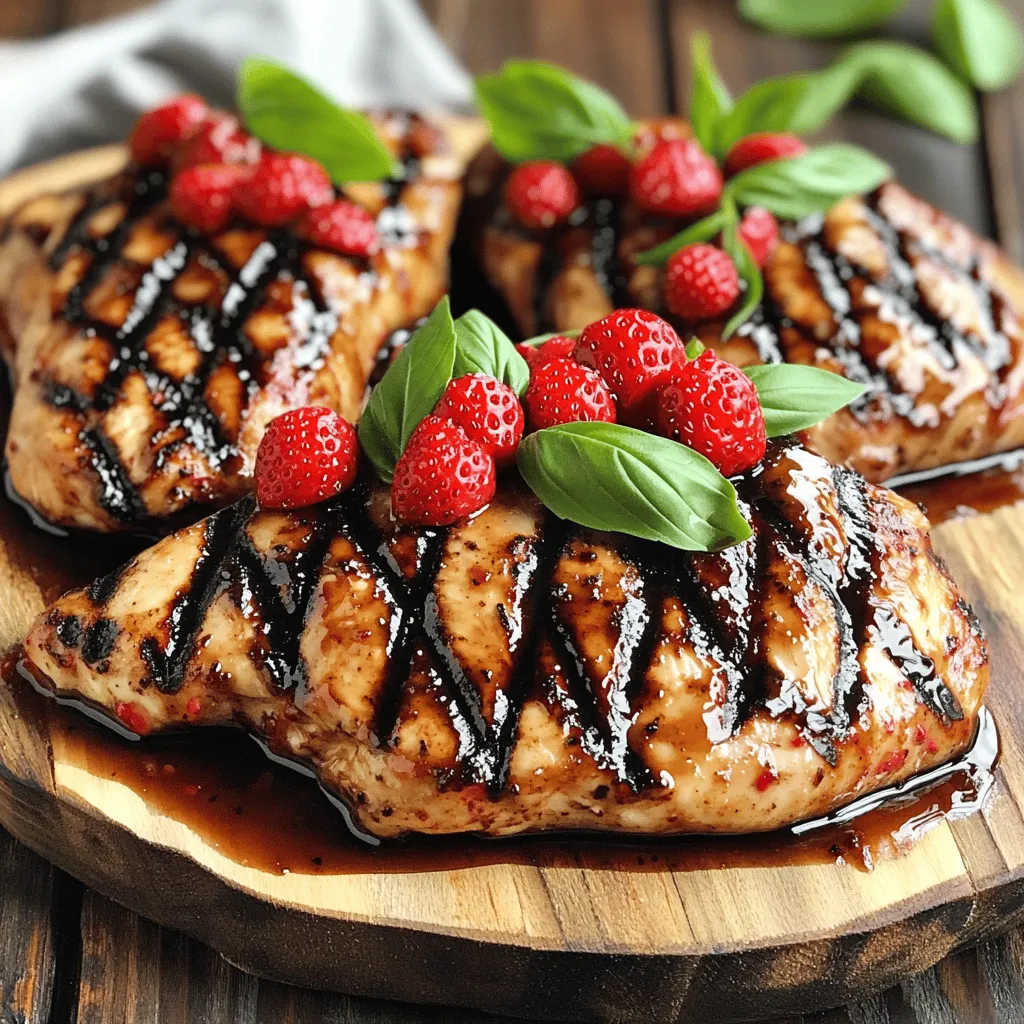 Balsamic Glazed Strawberry Chicken Flavorful Delight