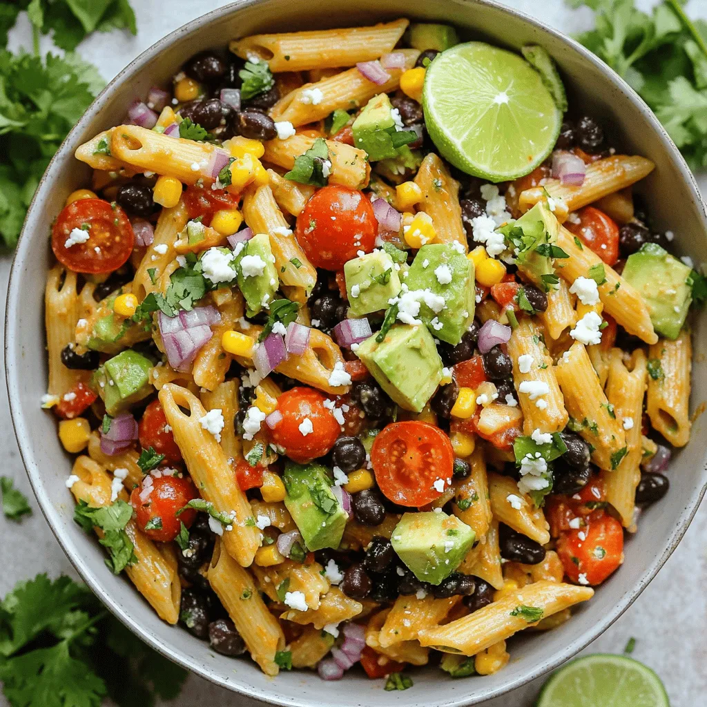 Chipotle Pasta Salad Flavorful and Easy to Make