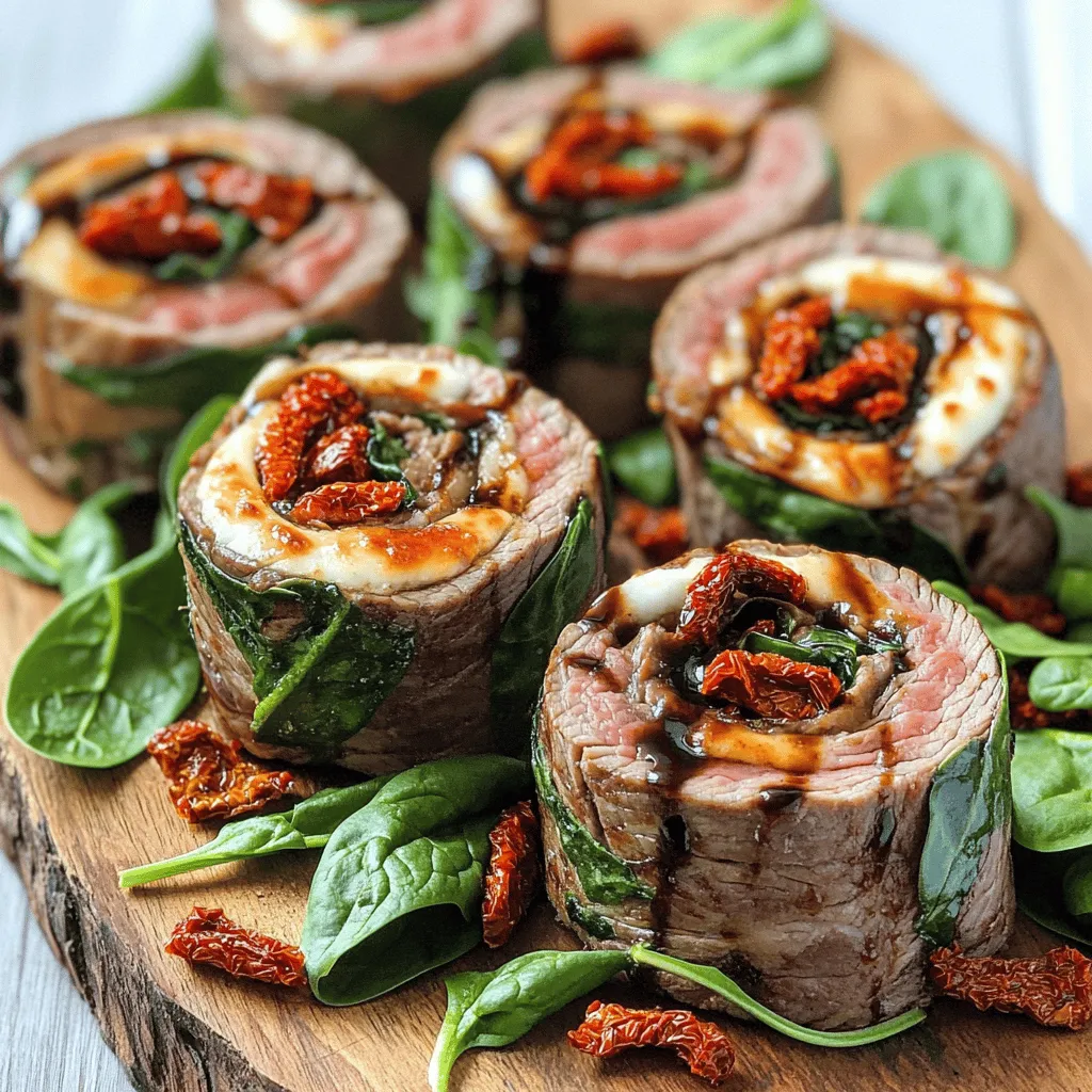 Savory Steak Pinwheels Recipe for Your Next Meal