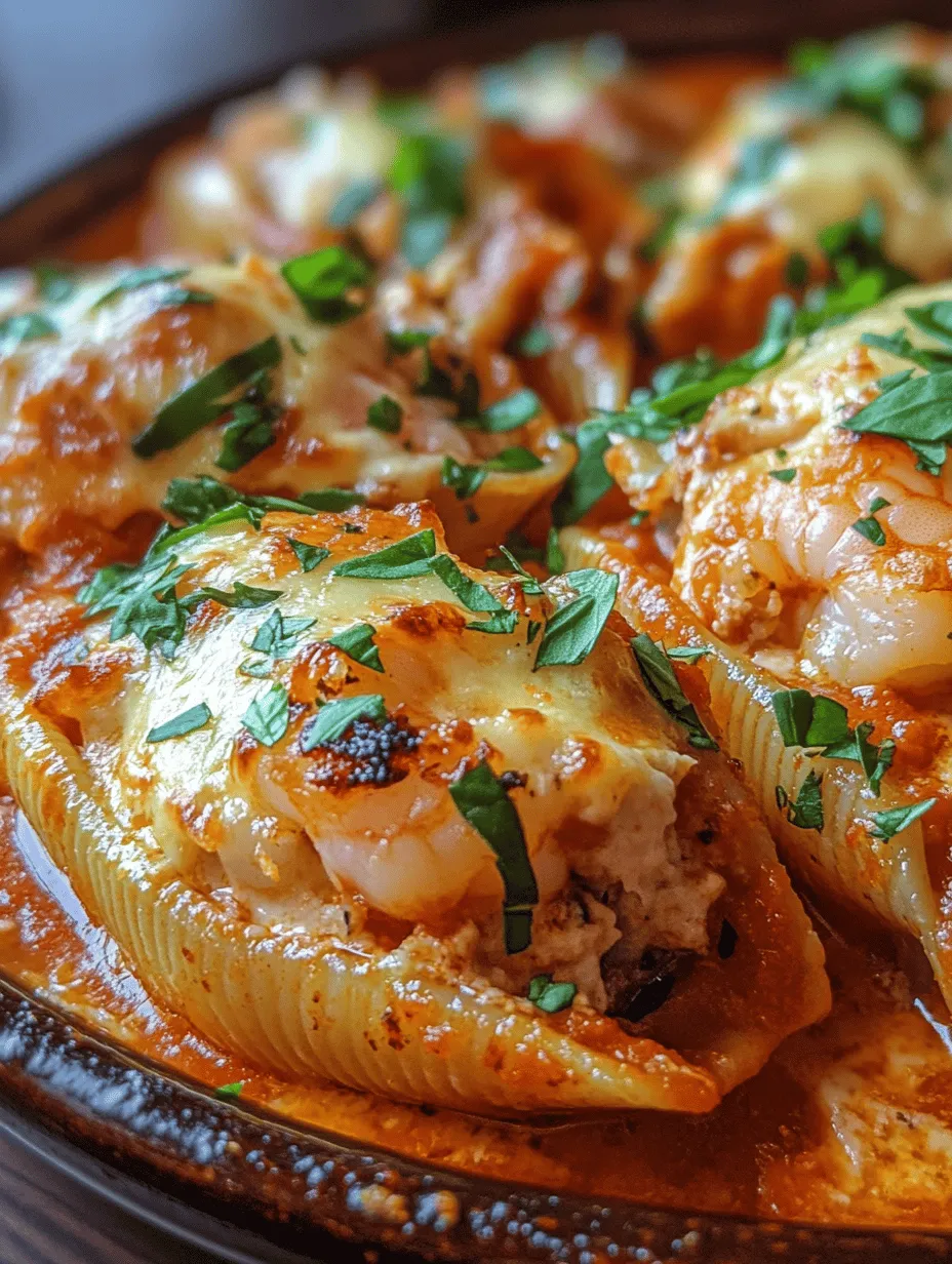 Marry Me Chicken &#038; Shrimp Stuffed Shells Recipe