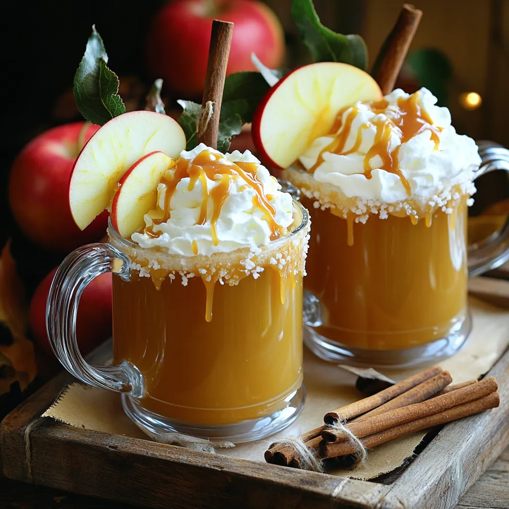 Cozy Caramel Apple Hot Toddy Comforting Fall Drink