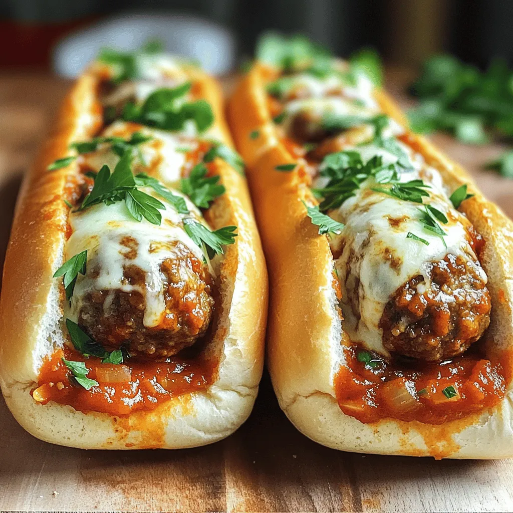 Savory Meatball Subs Easy and Delicious Recipe