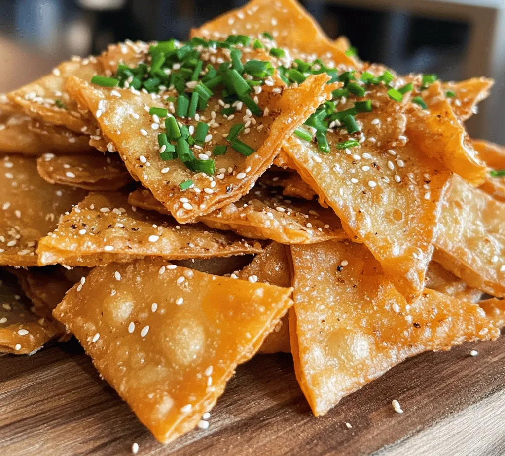 Crispy fried wonton strips are a delightful snack or appetizer that can elevate any meal or gathering. These crunchy bites are known for their satisfying texture and ability to pair wonderfully with a variety of dips and dishes. Whether you’re hosting a party, serving a family dinner, or simply craving a tasty treat, these wonton strips are sure to impress. The best part? This recipe is incredibly simple, making it accessible for home cooks of all skill levels. With just a few ingredients and straightforward instructions, you’ll be on your way to creating a deliciously crispy snack that everyone will love.