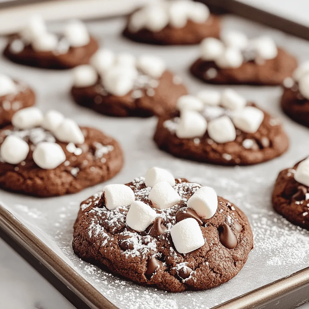 Hot Chocolate Marshmallow Cookies: A Delicious Winter Treat
