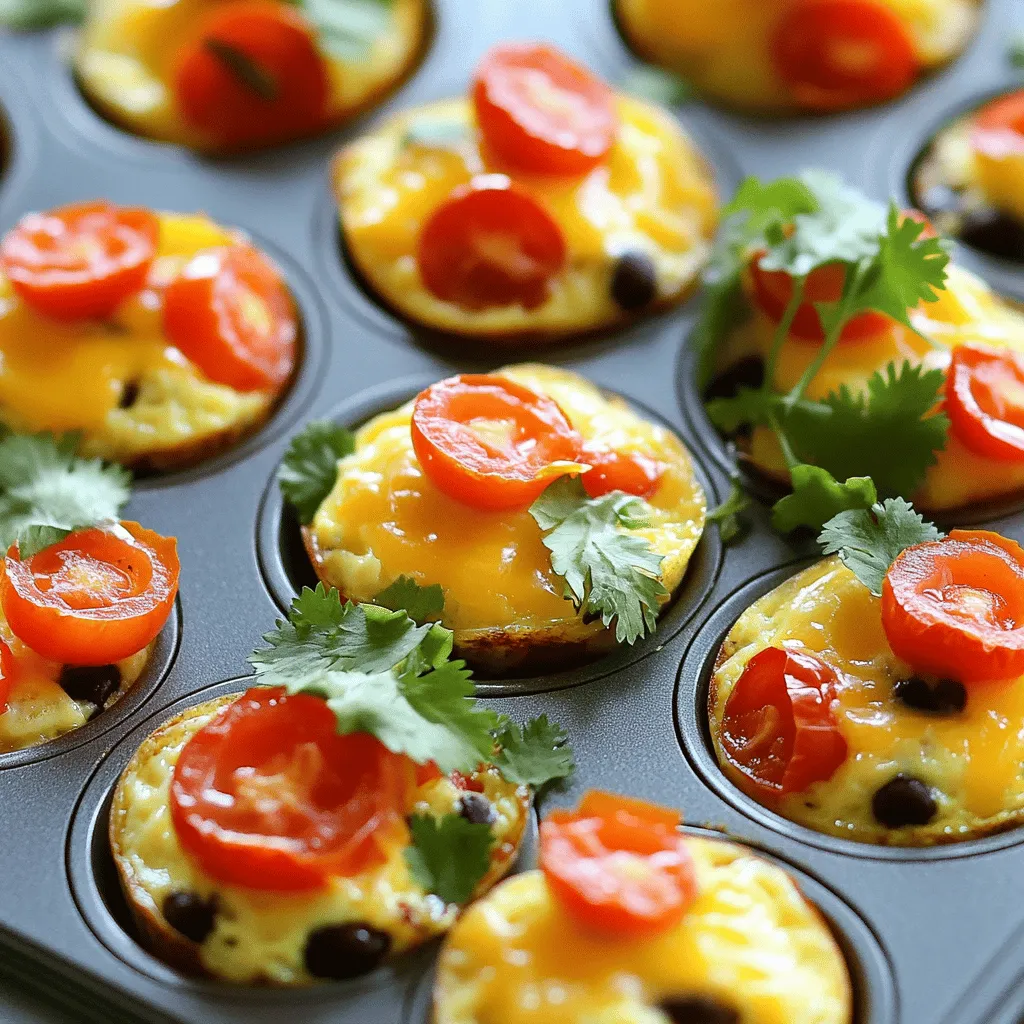 Tex Mex Egg Muffins Tasty and Easy Meal Prep