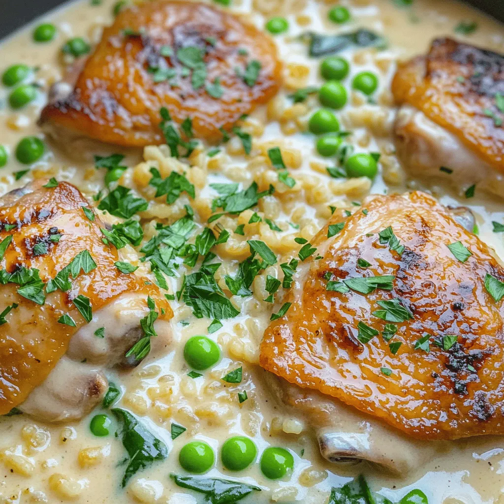 Creamy Smothered Chicken and Rice Hearty Comfort Food
