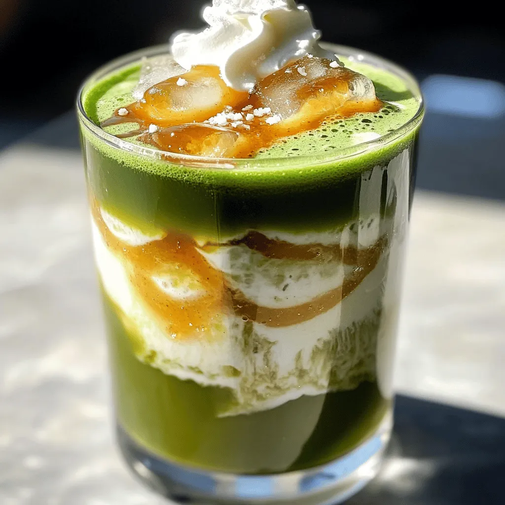 Iced Brown Sugar Matcha Latte Recipe Easy to Make