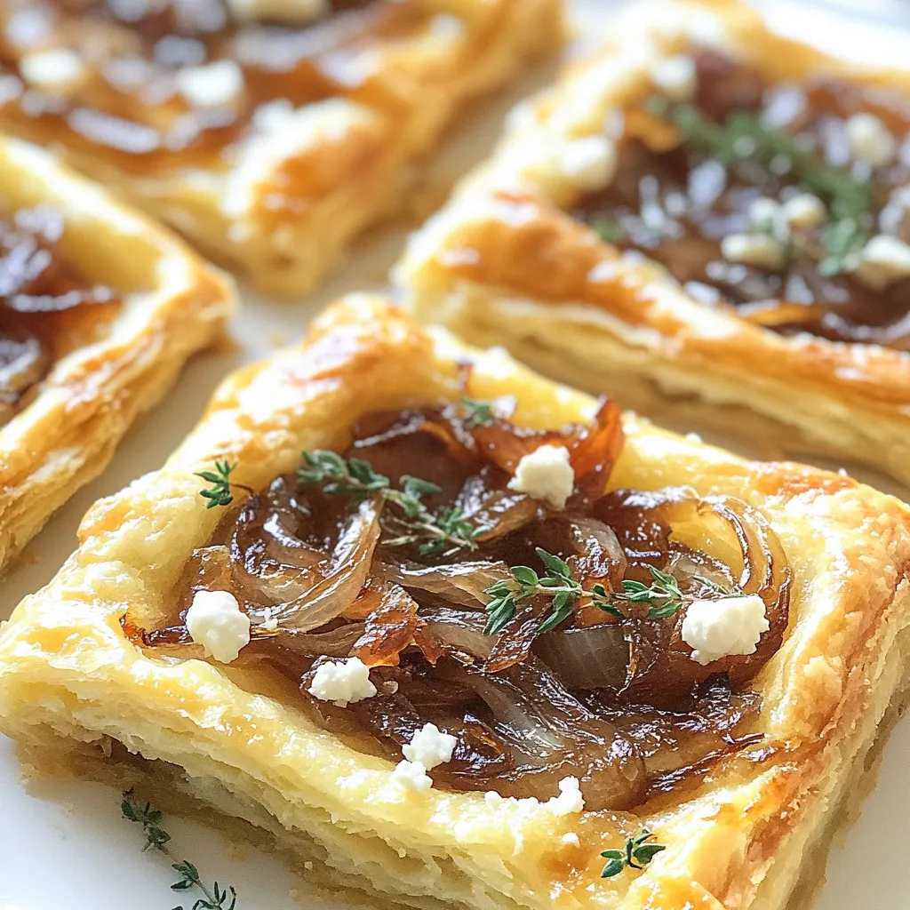 Caramelized Onion Goat Cheese Tart Flavorful Delight