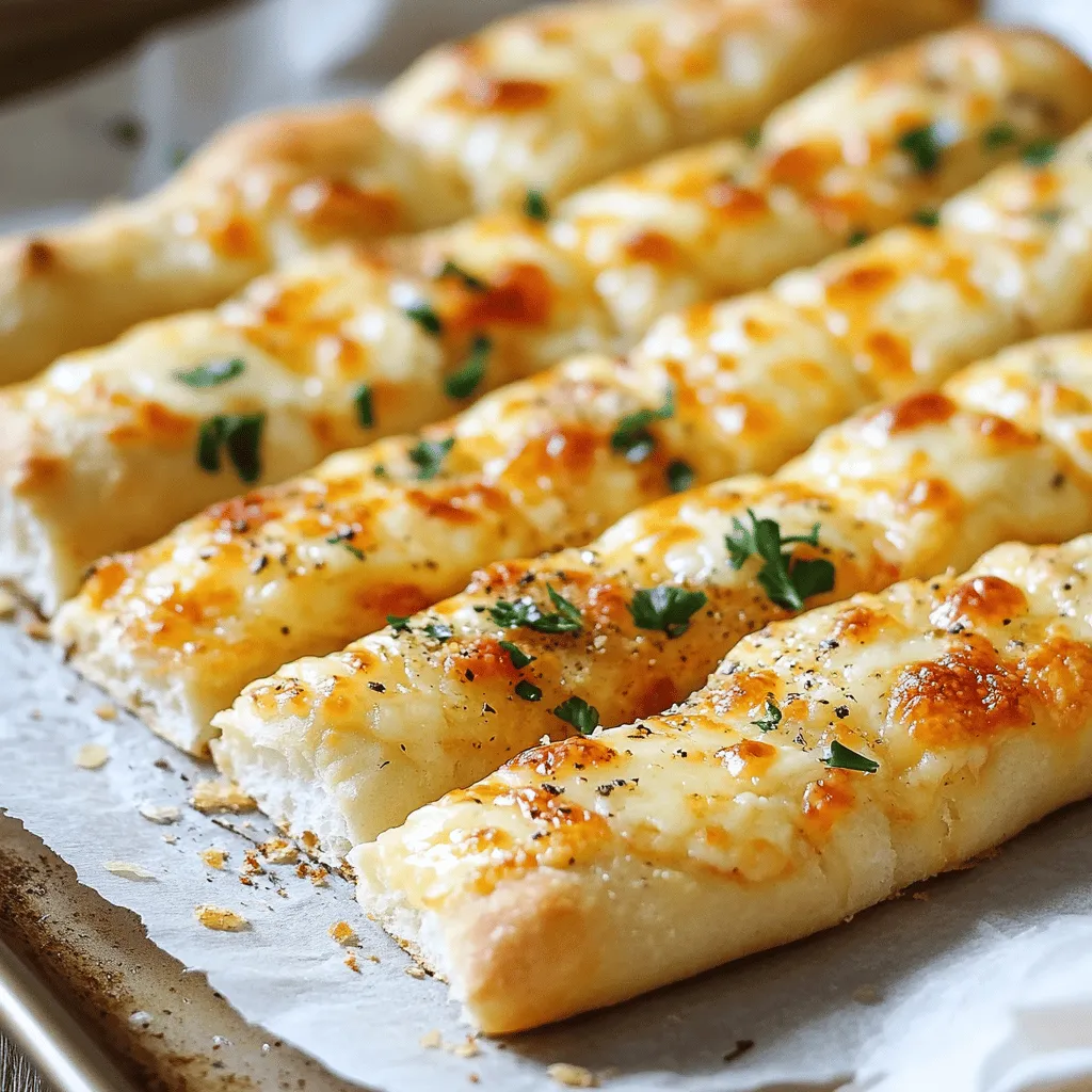 Cheesy Breadsticks Extravaganza: A Comfort Food Delight