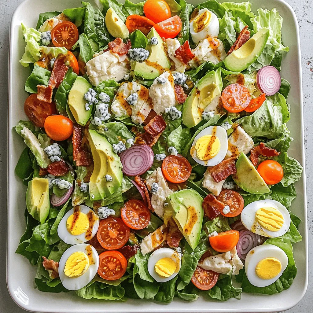 Classic Cobb Salad Tasty and Fresh Meal Idea