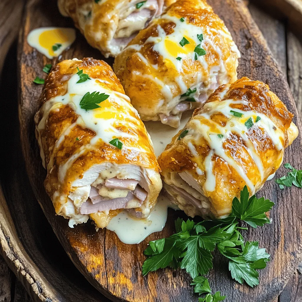 Deliciously Creamy Chicken Cordon Bleu Recipe
