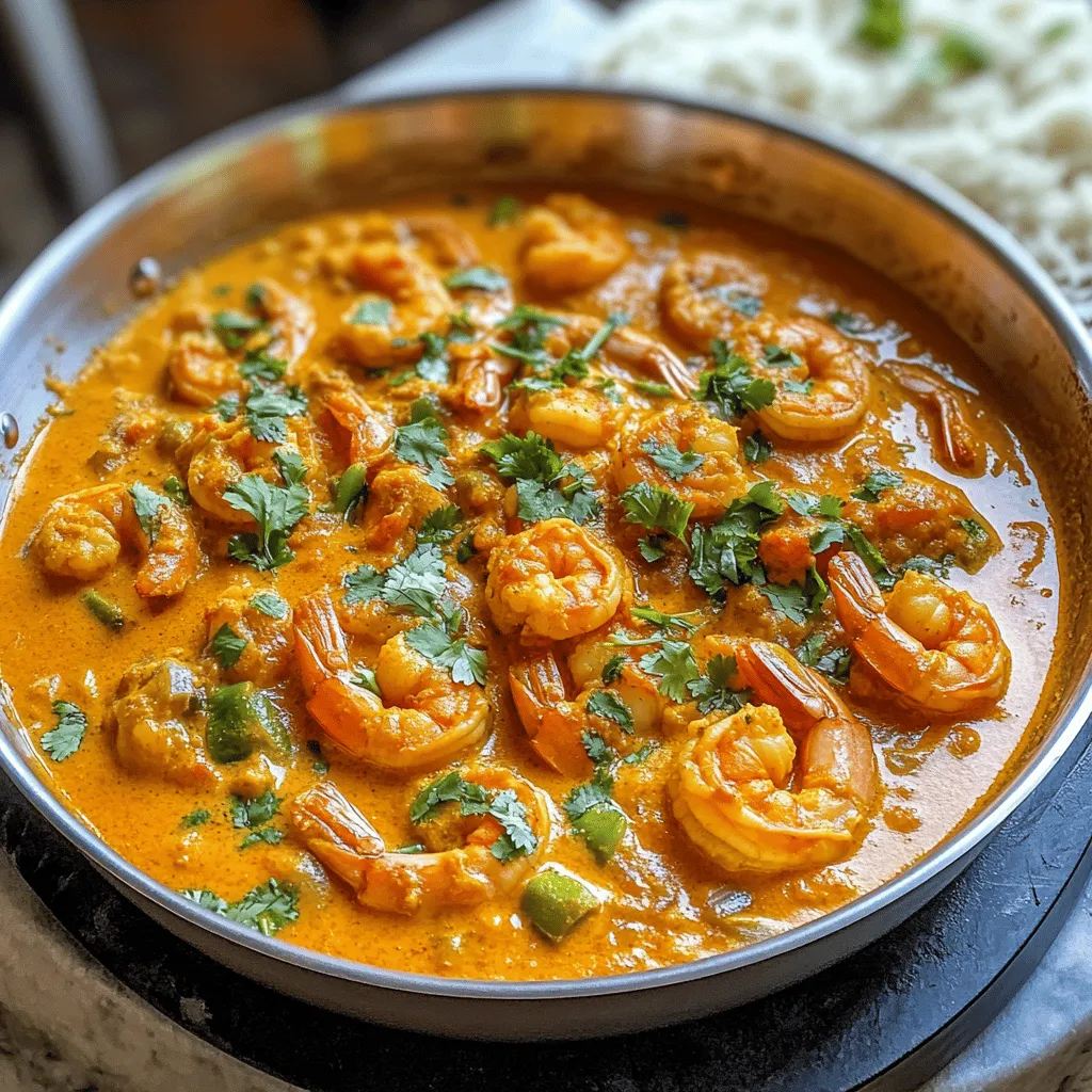 Spicy Indian Coconut Shrimp Curry: A Flavorful and Aromatic Delight