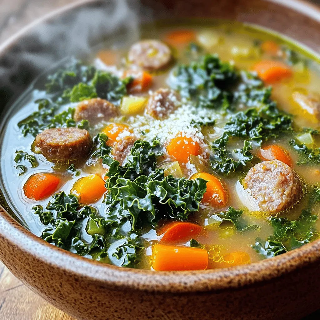 Hearty Sausage Soup Packed with Flavor and Goodness