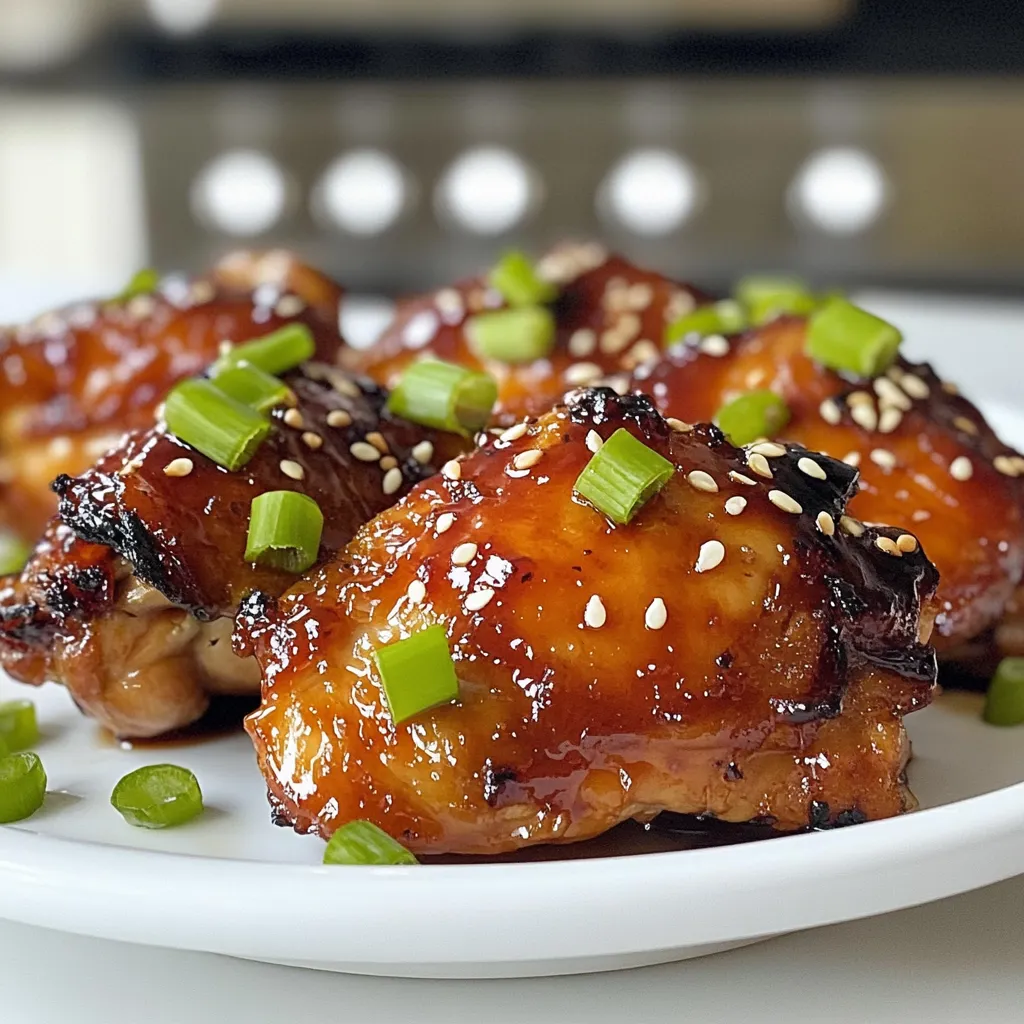 Sweet Teriyaki Chicken Thighs Flavorful Dinner Delight