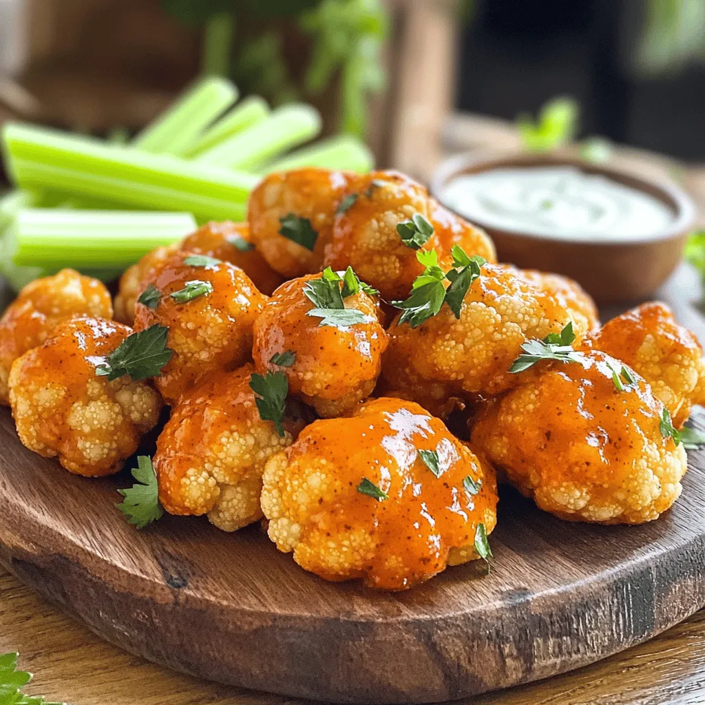 Buffalo Cauliflower Bites Irresistible Flavor Fusion