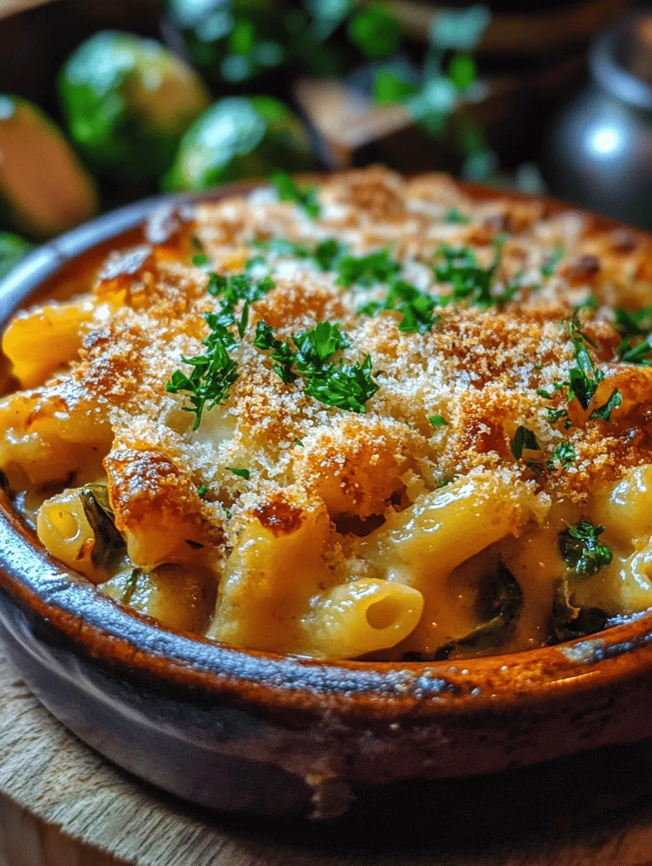 Mac and Cheese with Brussels Sprouts &#038; Bacon Breadcrumbs: A Comfort Food Revolution