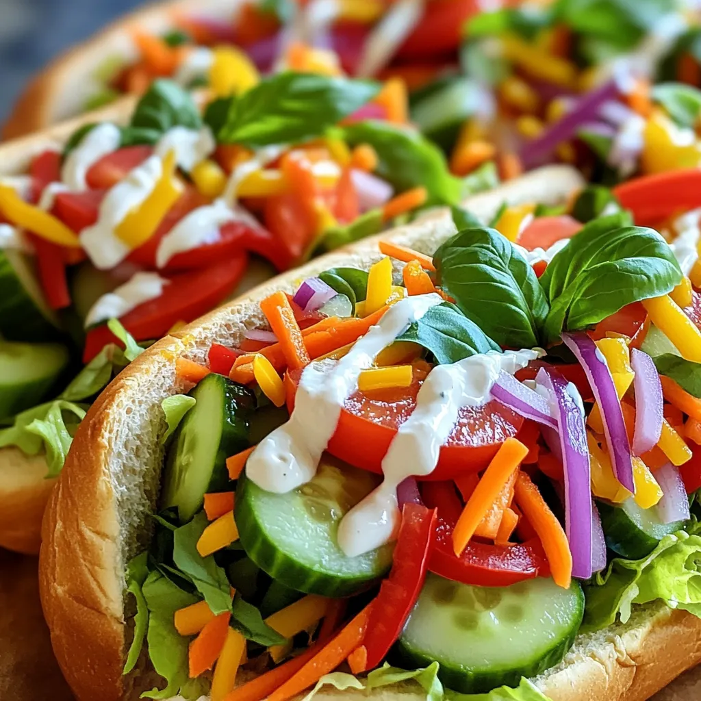 TikTok Grinder Salad Sandwich Flavorful and Fresh Bite